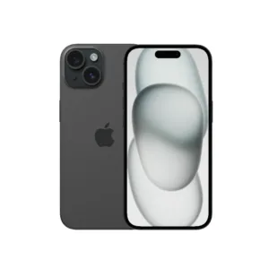 Apple iPhone 15 smartphone with A16 Bionic chip, Super Retina XDR display, and advanced dual-camera system.
